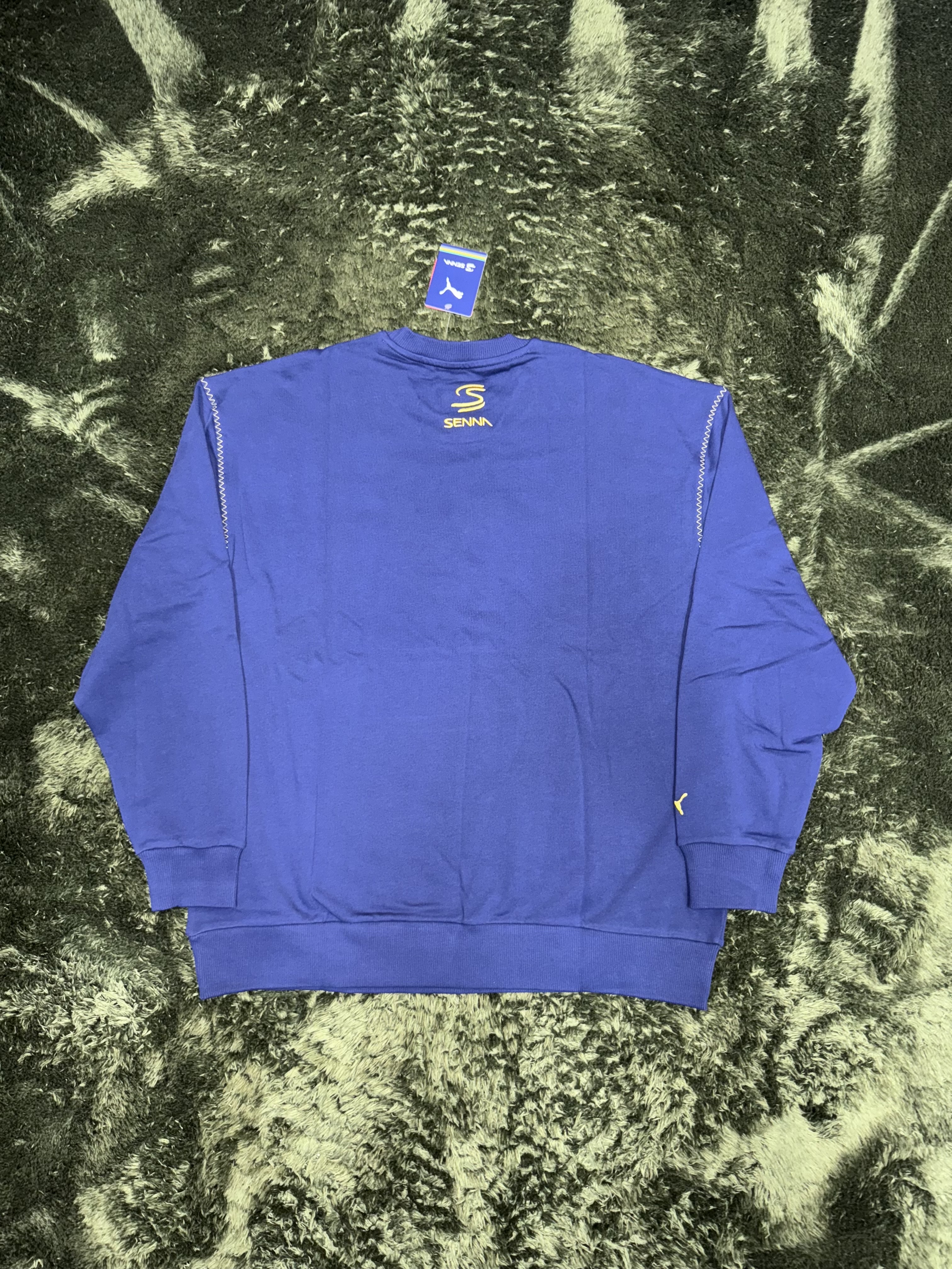 Puma Senna A Vida Sweatshirt Club Navy 착용 스타일 - 6