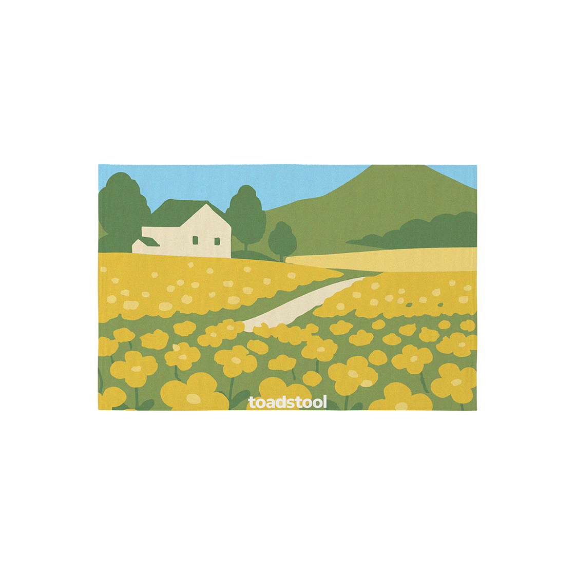 TSMTR1004 Toadstool Toad Made Food Mat Spring