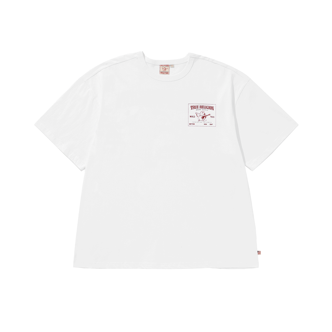 TRA2TSU014WWH True Religion O.G Logo Short Sleeve White - #2
