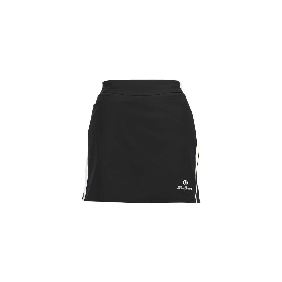 HHW-2A-AE56 (W) Horn Garment Golf Wear Pleats Skirt Black