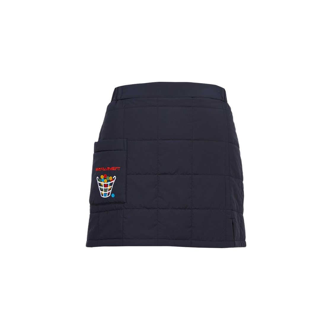 (W) 혼가먼트 골프 웨어 패딩 미니 스커트 네이비((W) Horn Garment Golf Wear Padding Mini Skirt Navy) - 1