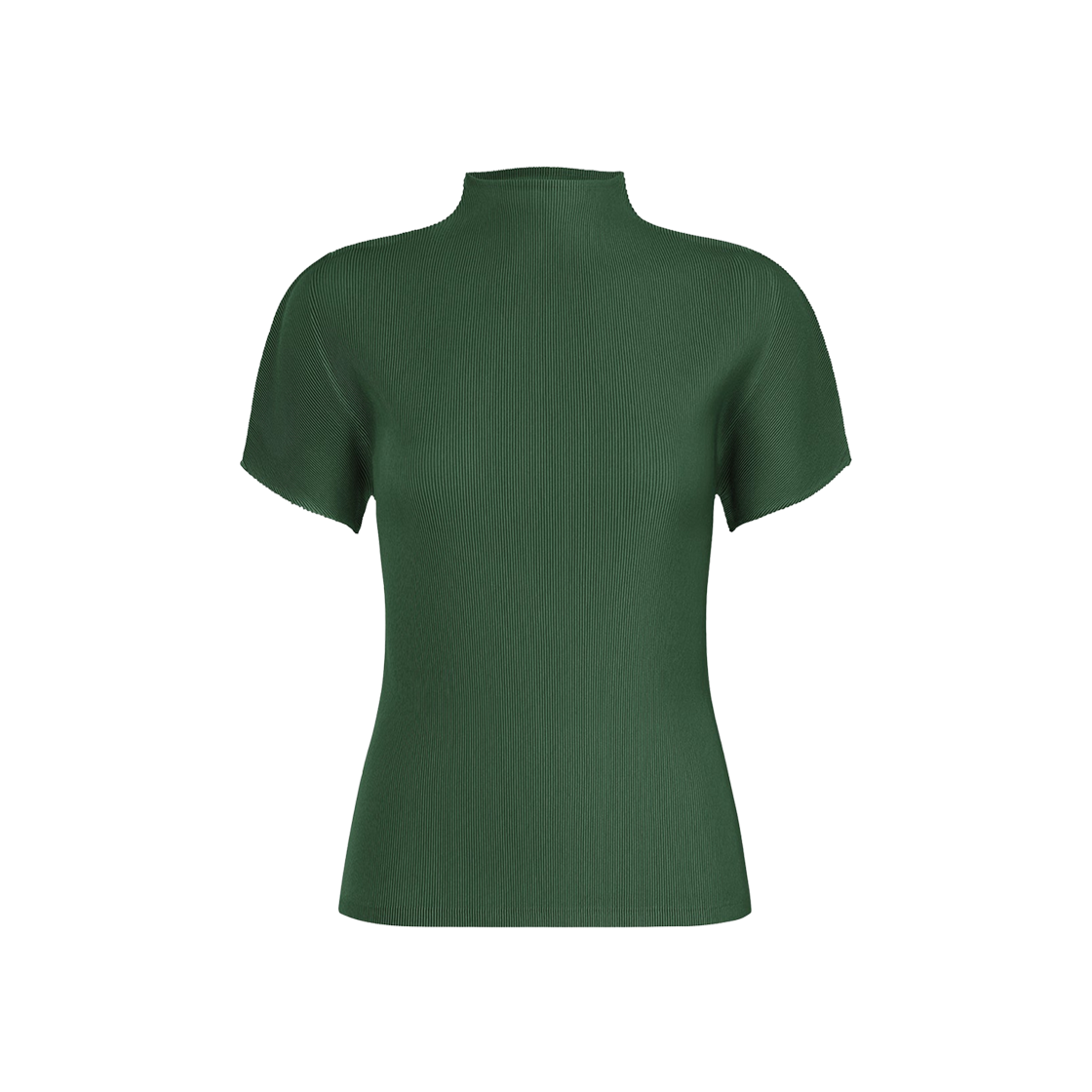 PP51/PP56-FK303-67 (W) Pleats Please Issey Miyake Mist June Top Dark Green