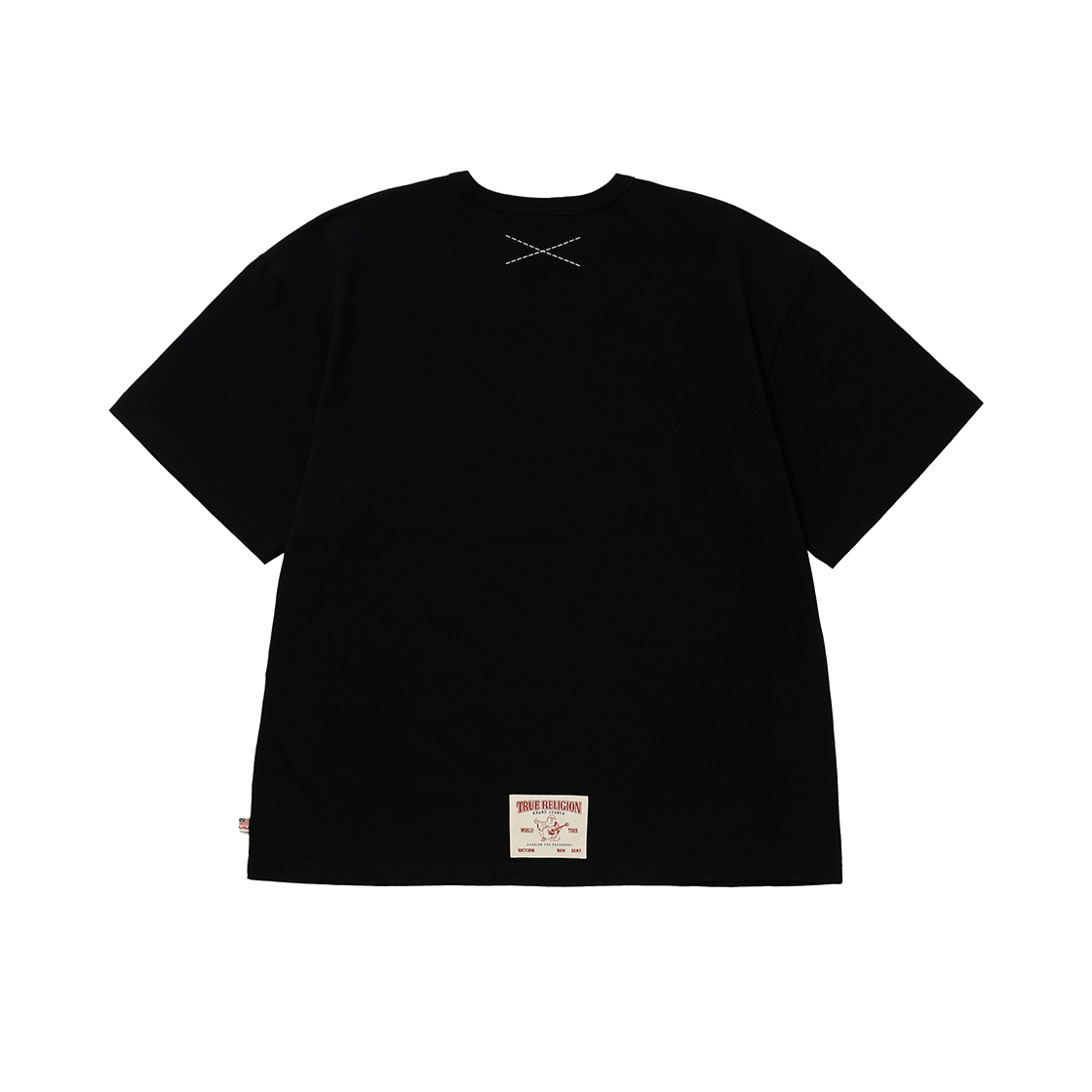 TRA2TSU013BBK True Religion Arch Logo Short Sleeve Black - #2