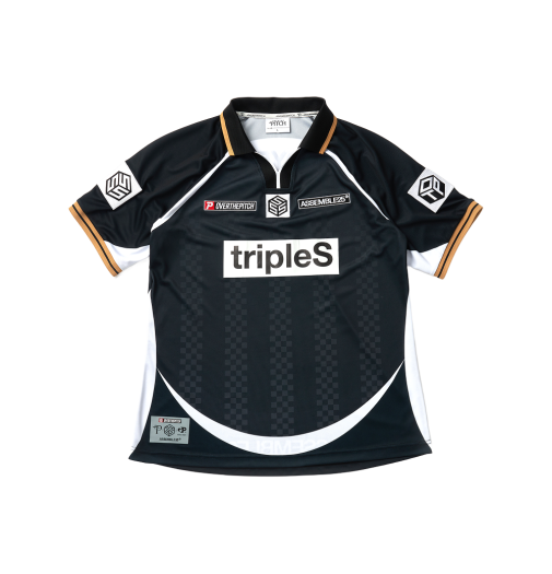 TSPCMD03 tripleS x Over The Pitch TEAM SSS ASSEMBLE 25 Jersey S/S Black (Non Marking ver.)