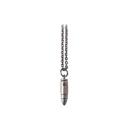 December Ten Bullet Necklace Silver/Vintage Silver