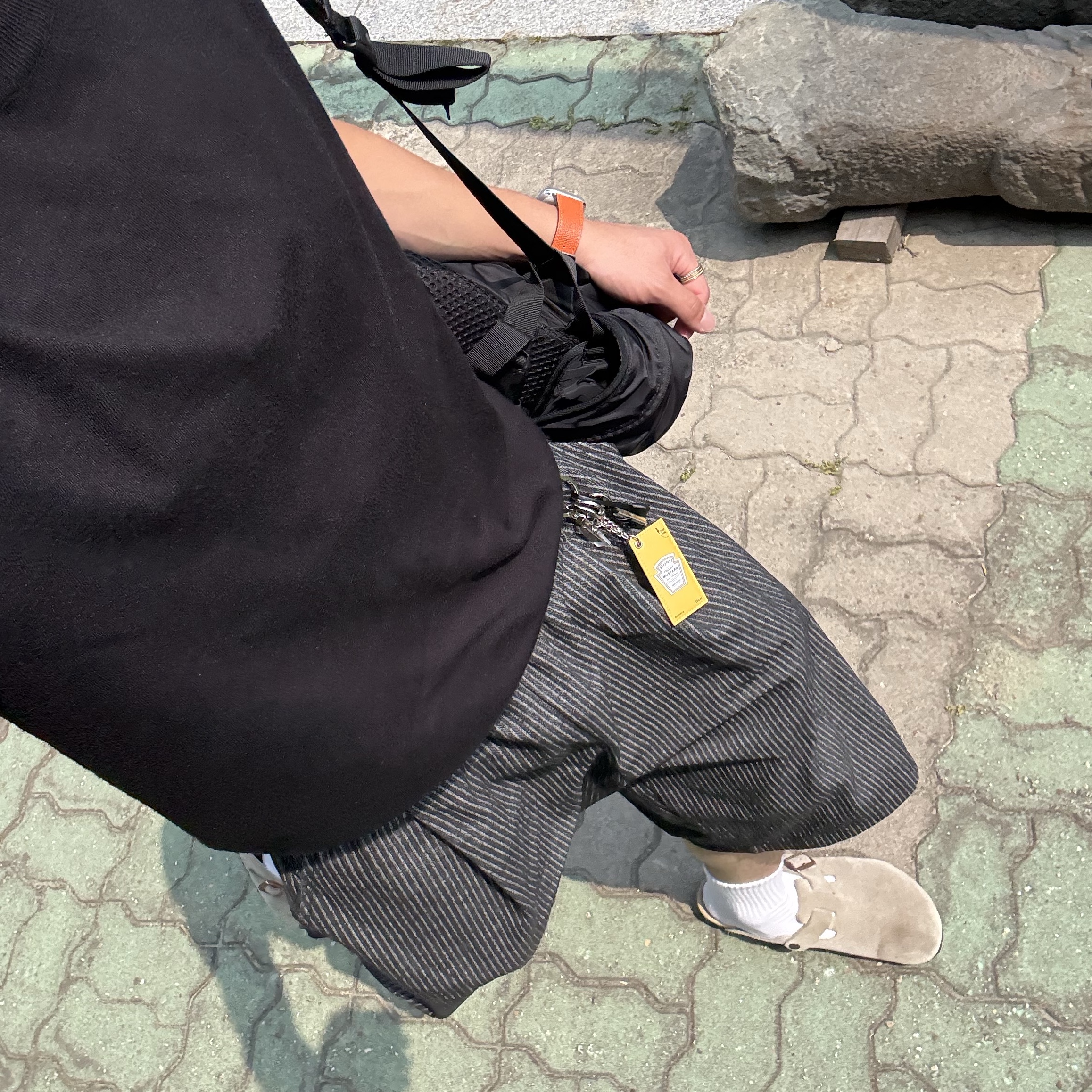Hono Report Object Keyring Mustard, Birkenstock Boston Soft Footbed Taupe - Regular 착용 스타일
