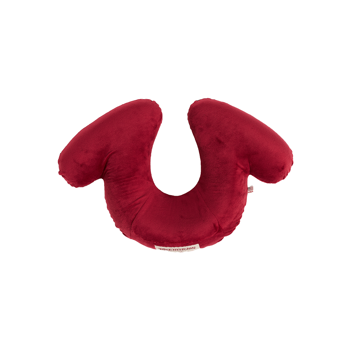 TRA2AAU002RRD True Religion Horseshoe Neck Pillow Red