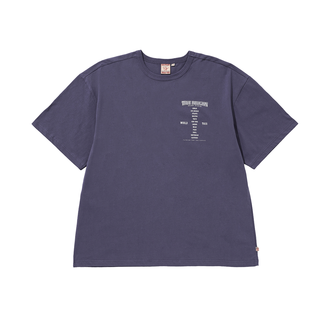 트루릴리젼 TR 월드 투어 티셔츠 라이트 퍼플(True Religion TR World Tour T-Shirt Light Purple) - 2