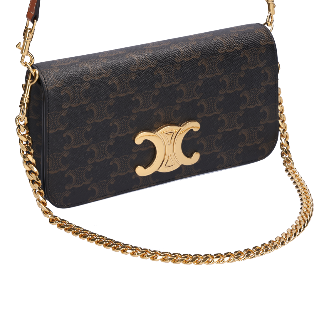 ITDPSM9EPTSK Celine Multi-Pochette in Triomphe Canvas, Tan - #6