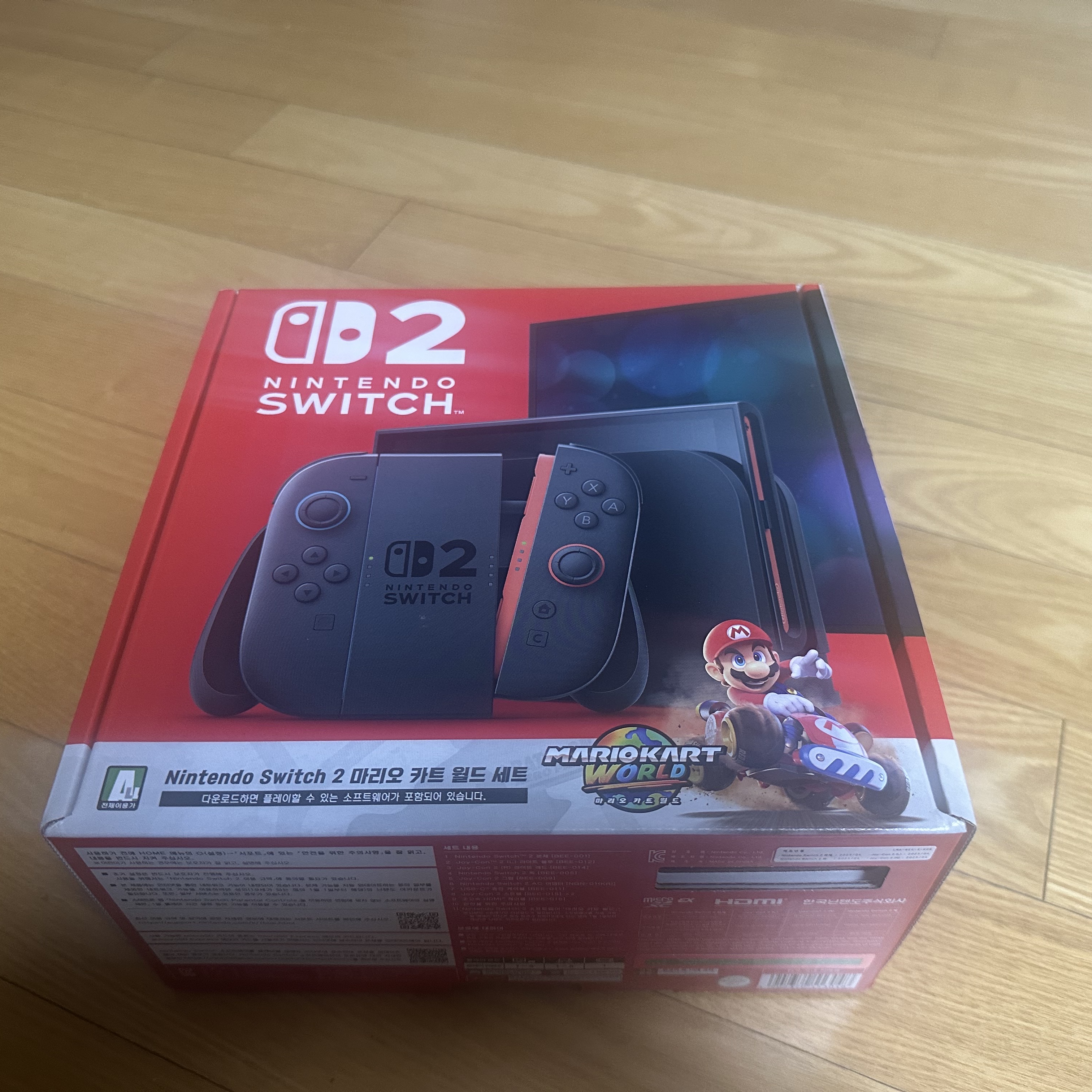 Nintendo Switch 2 Black (Korean Ver.) 착용 스타일 - 1
