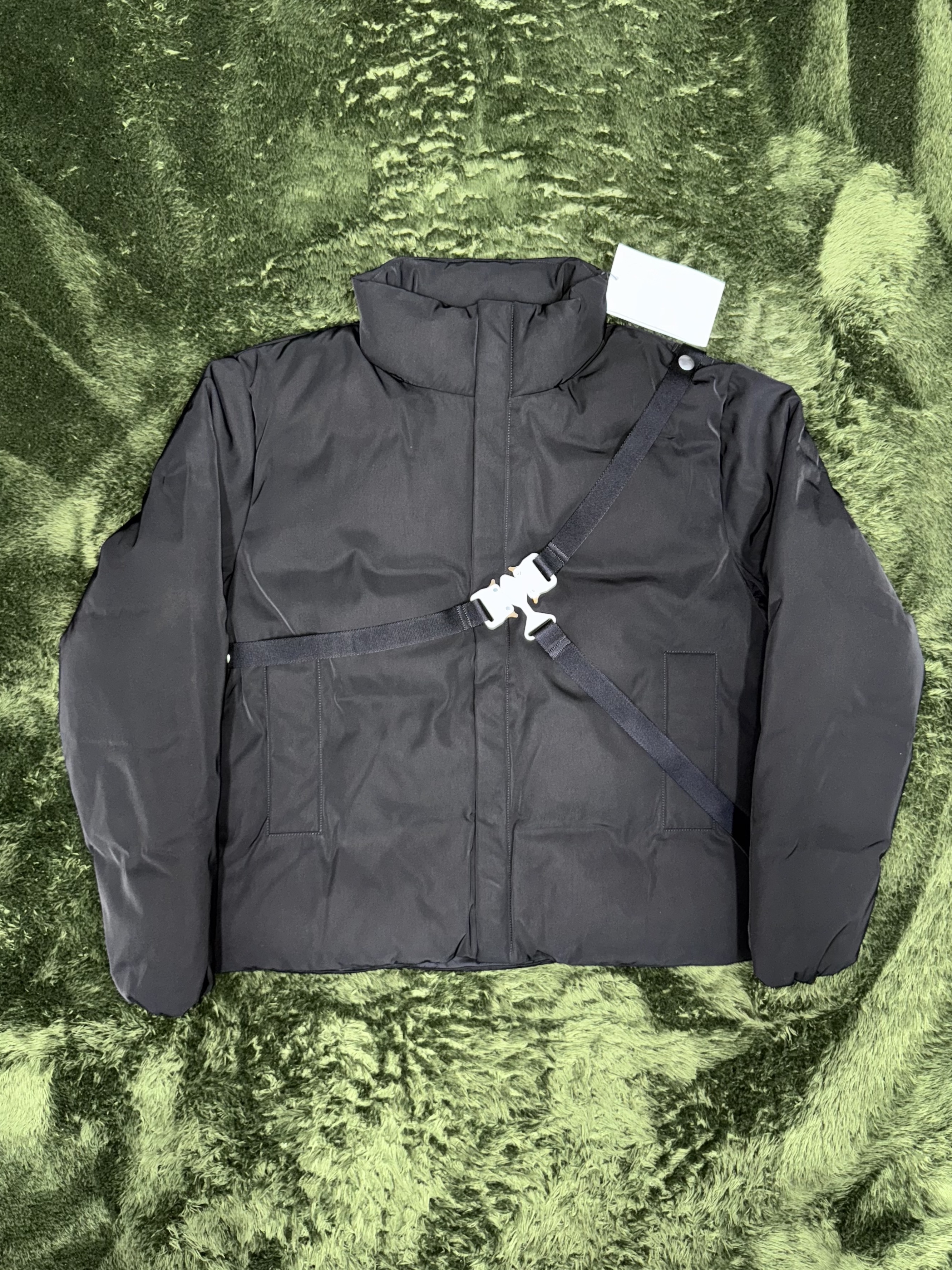 1017 Alyx 9SM Tricon Puffer X Jacket Black 착용 스타일 - 1