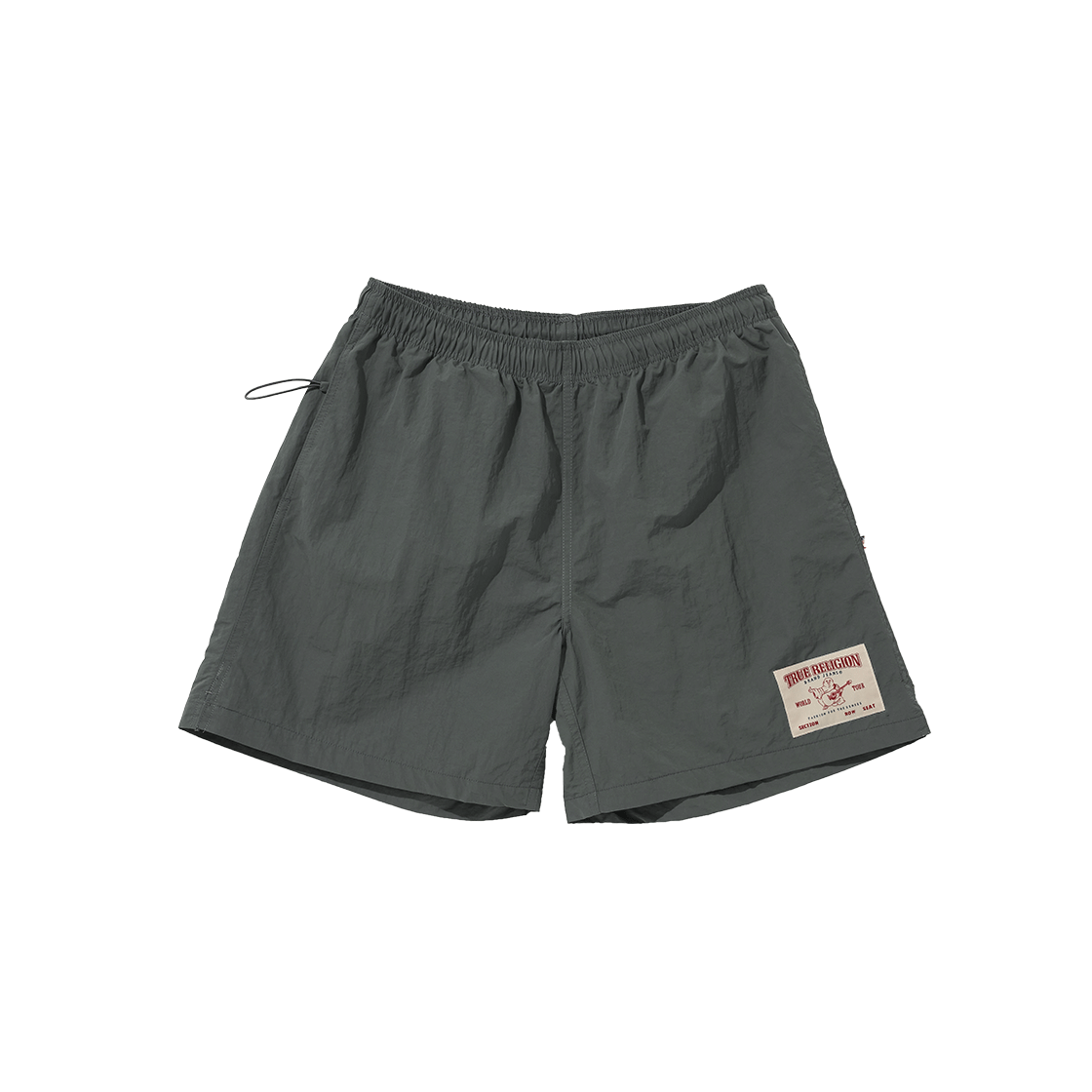TRA2PSU001BCH True Religion TR Swim Shorts Charcoal