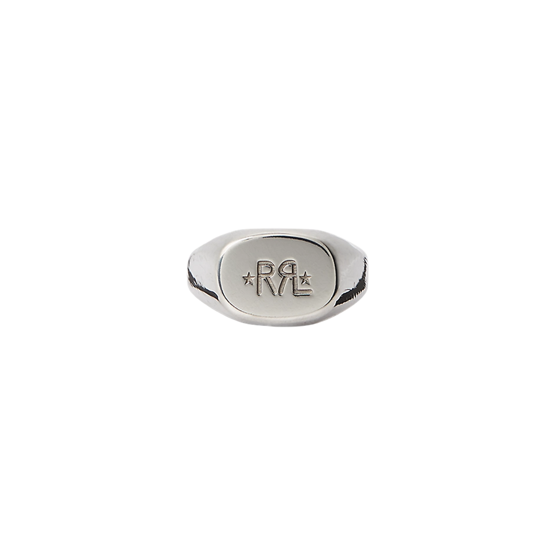더블알엘 핸드메이드 스털링 실버 시그넷 링 실버(Double RL Handmade Sterling Silver Signet Ring Silver)
