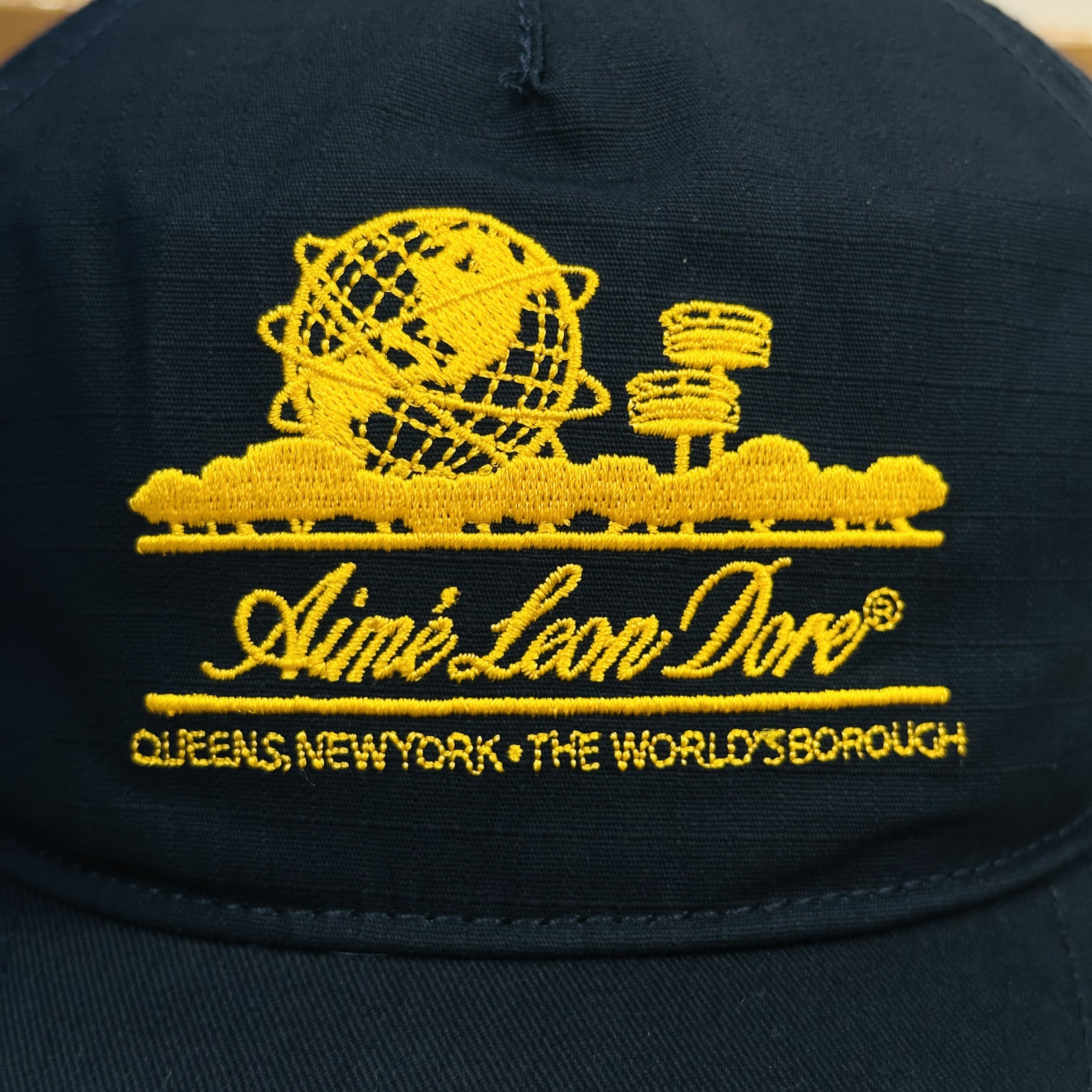 Aime Leon Dore Unisphere Evening Blue 착용 스타일