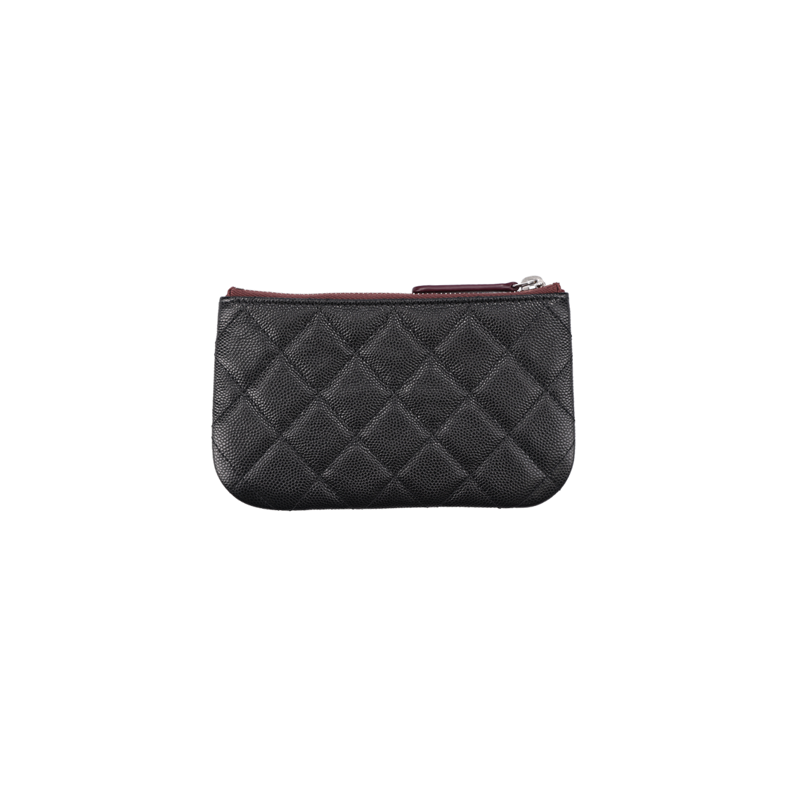 샤넬 AP4020 클래식 지퍼 케이스 그레인드 카프스킨 블랙 은장(Chanel Classic Zipped Coin Purse in Black Grained Calfskin with Silver Hardware) - 2