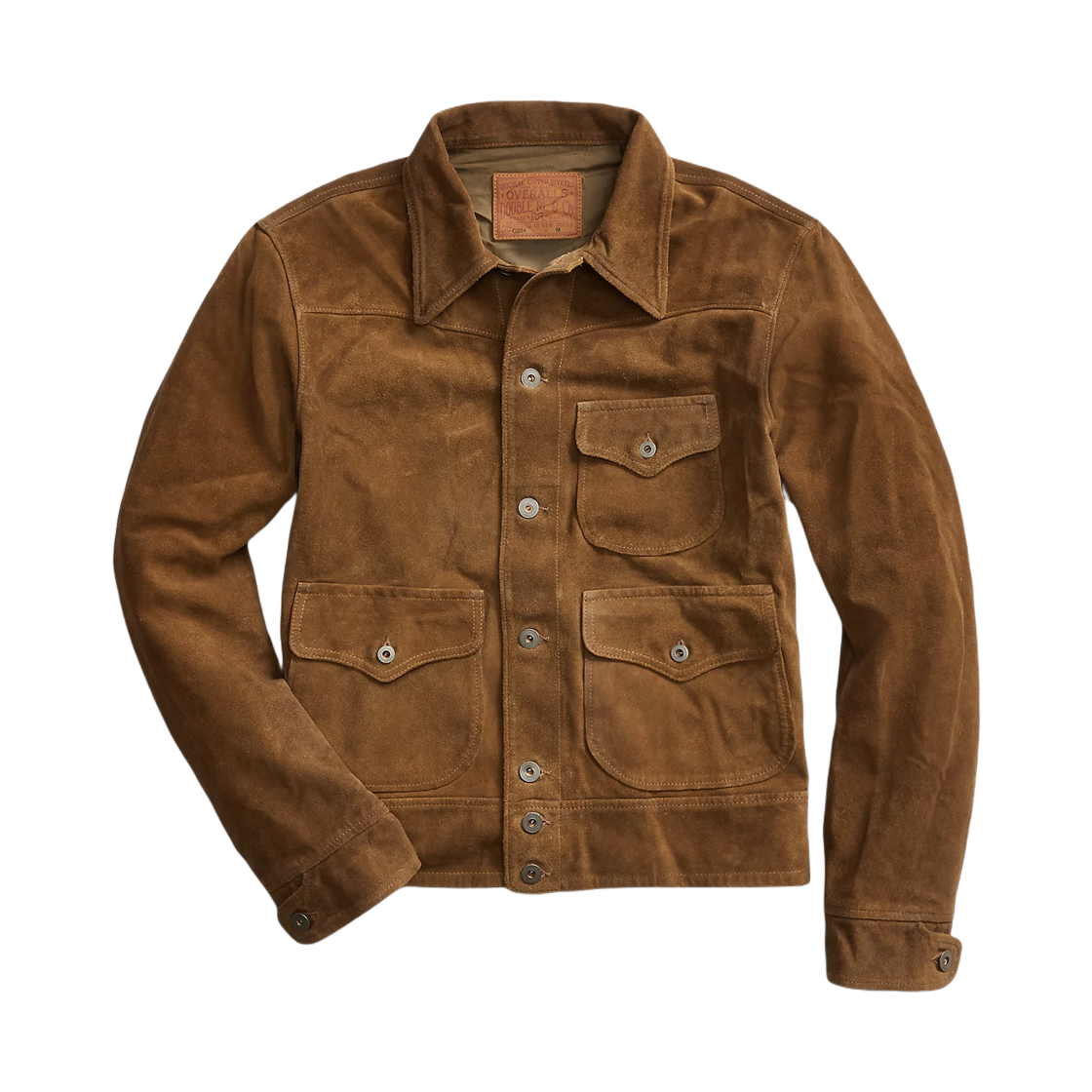 더블알엘 러프아웃 스웨이드 자켓 브라운(Double RL Roughout Suede Jacket Brown)