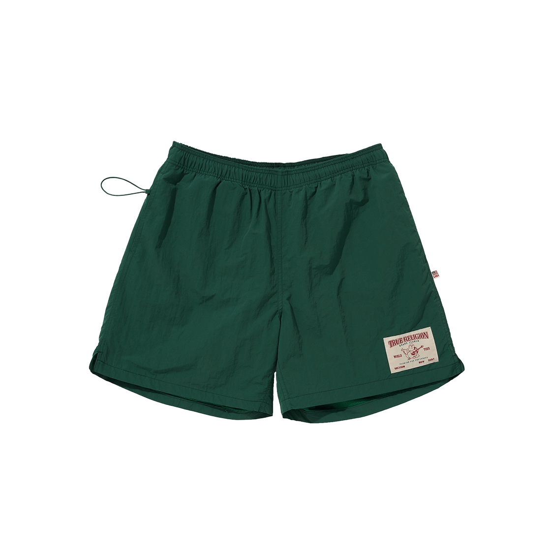TRA2PSU001GGR True Religion TR Swim Shorts Green