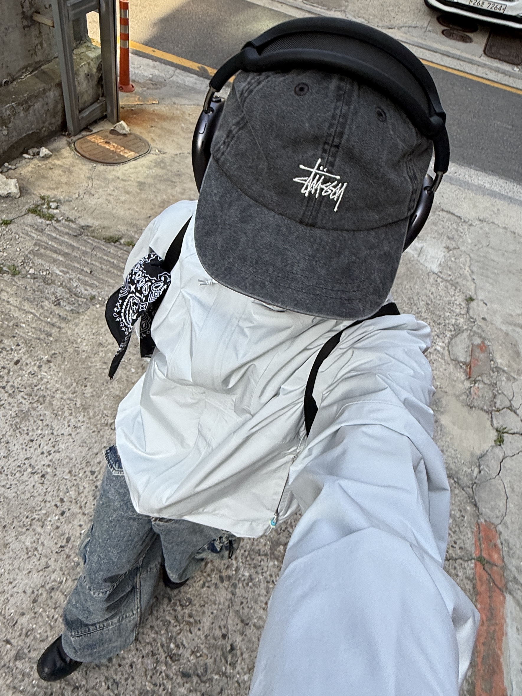 Nike x Supreme Air Force 1 Low Black, Nike ACG Storm-Fit ADV Cascade Rains Full Zip Jacket Photon Dust - Asia 착용 스타일 - 4
