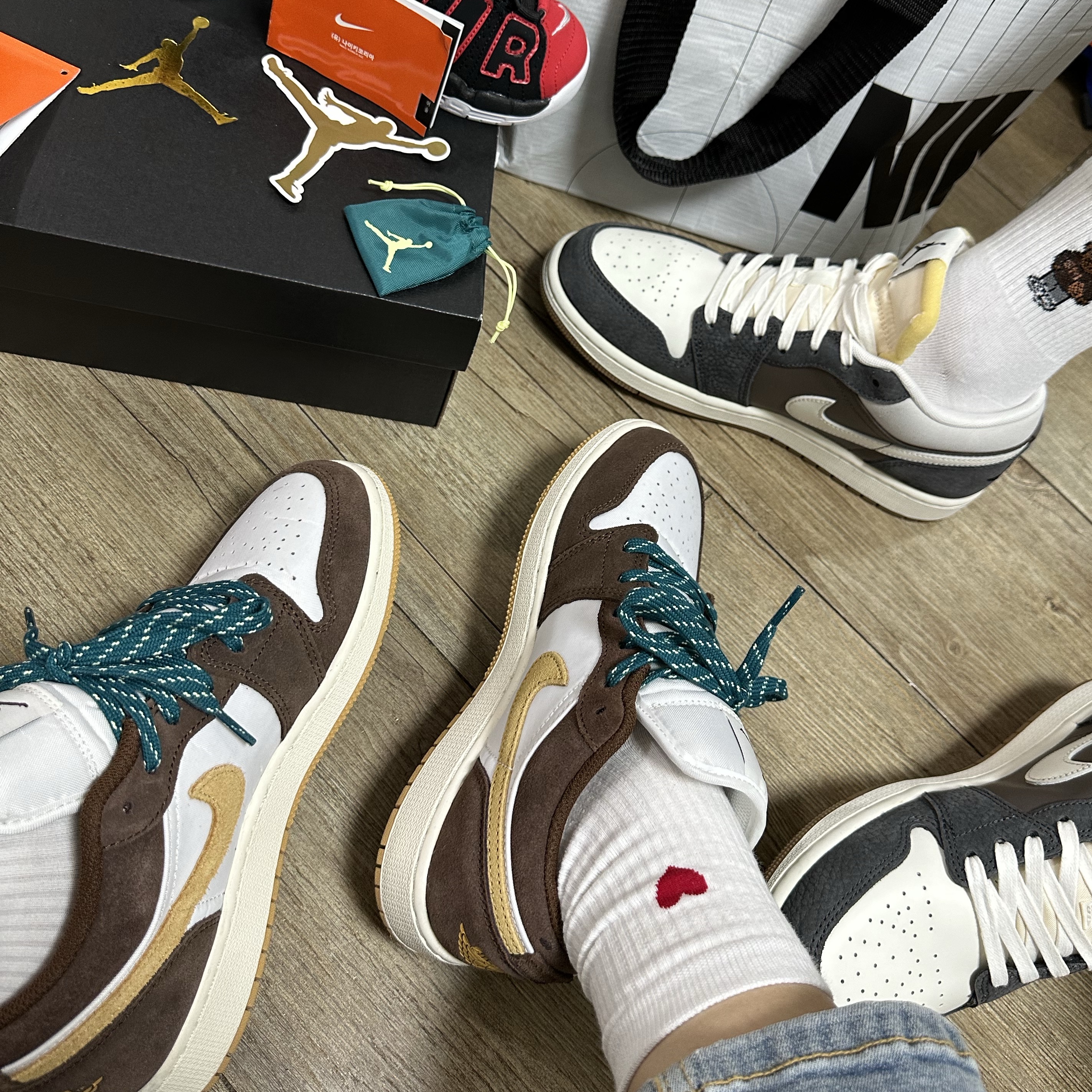 (GS) Jordan 1 Low SE Cacao Wow 착용 스타일