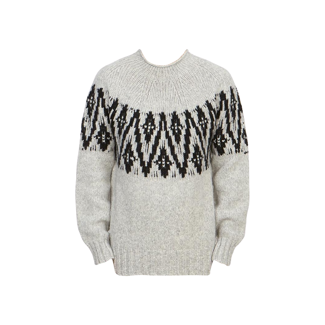 라르디니 크루넥 스웨터 그레이(Lardini Crewneck Sweater Grey)