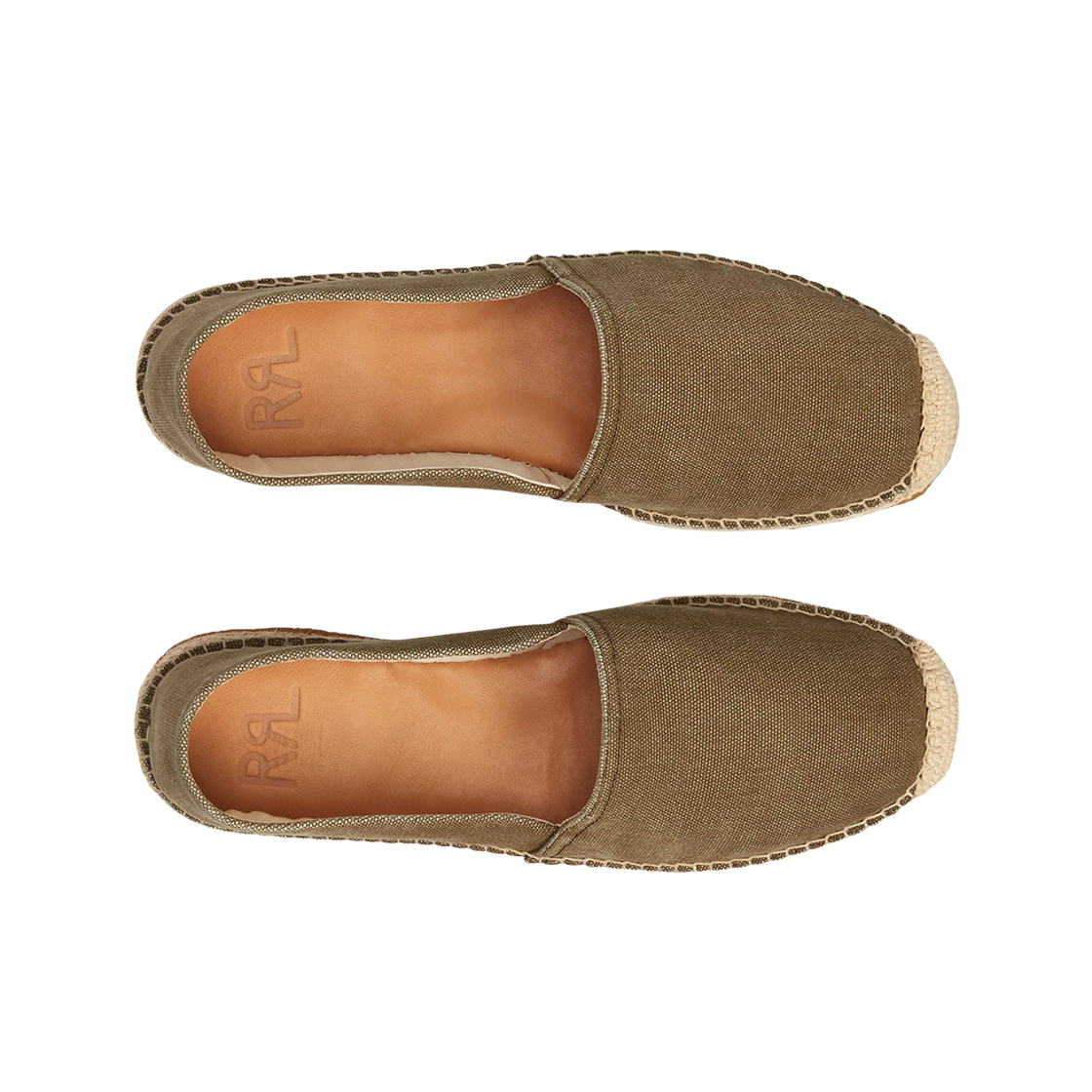 더블알엘 캔버스 에스파드리유 올리브 드랩 - D(Double RL Canvas Espadrilles Olive Drab - D) - 2