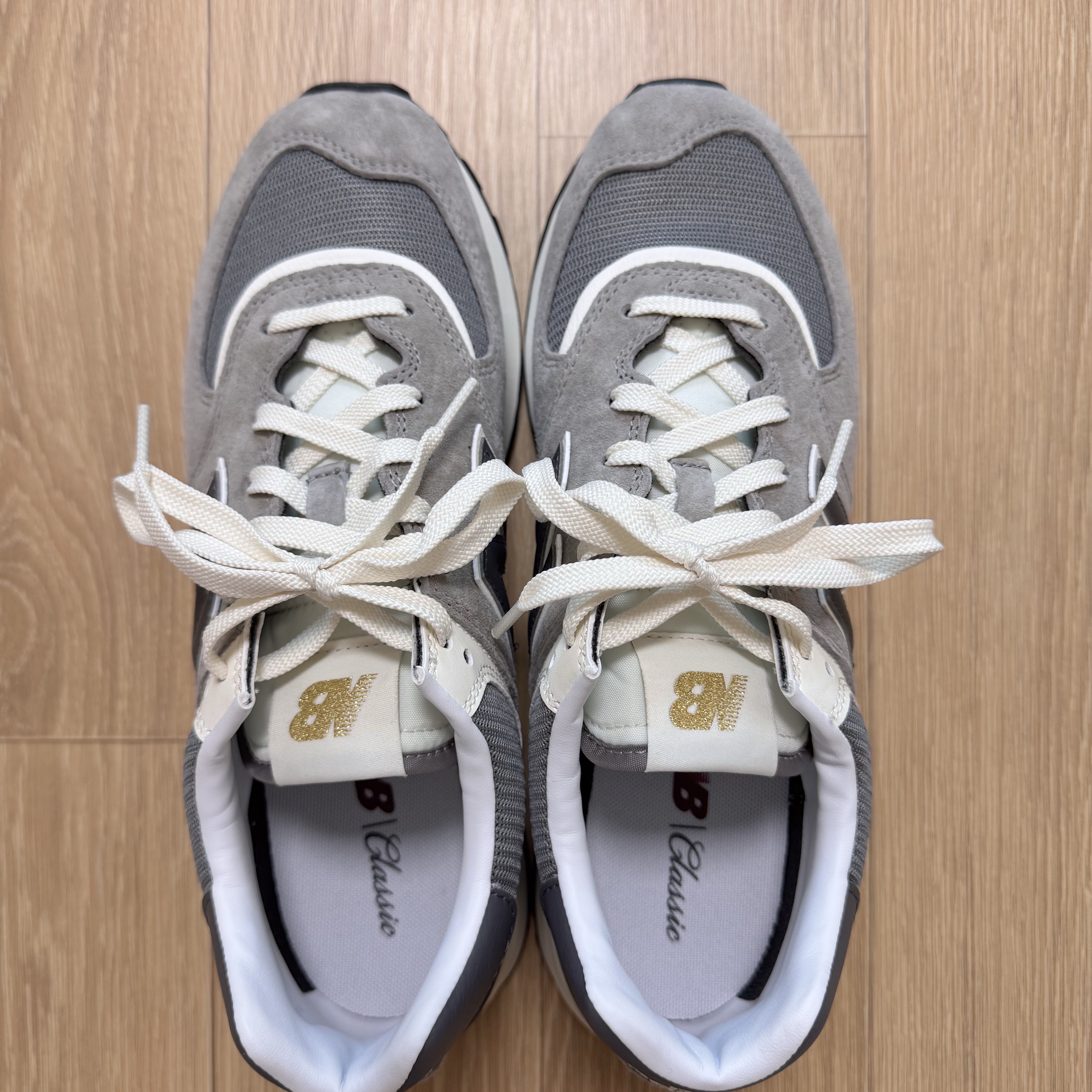 New Balance 574 Legacy Grey 착용 스타일