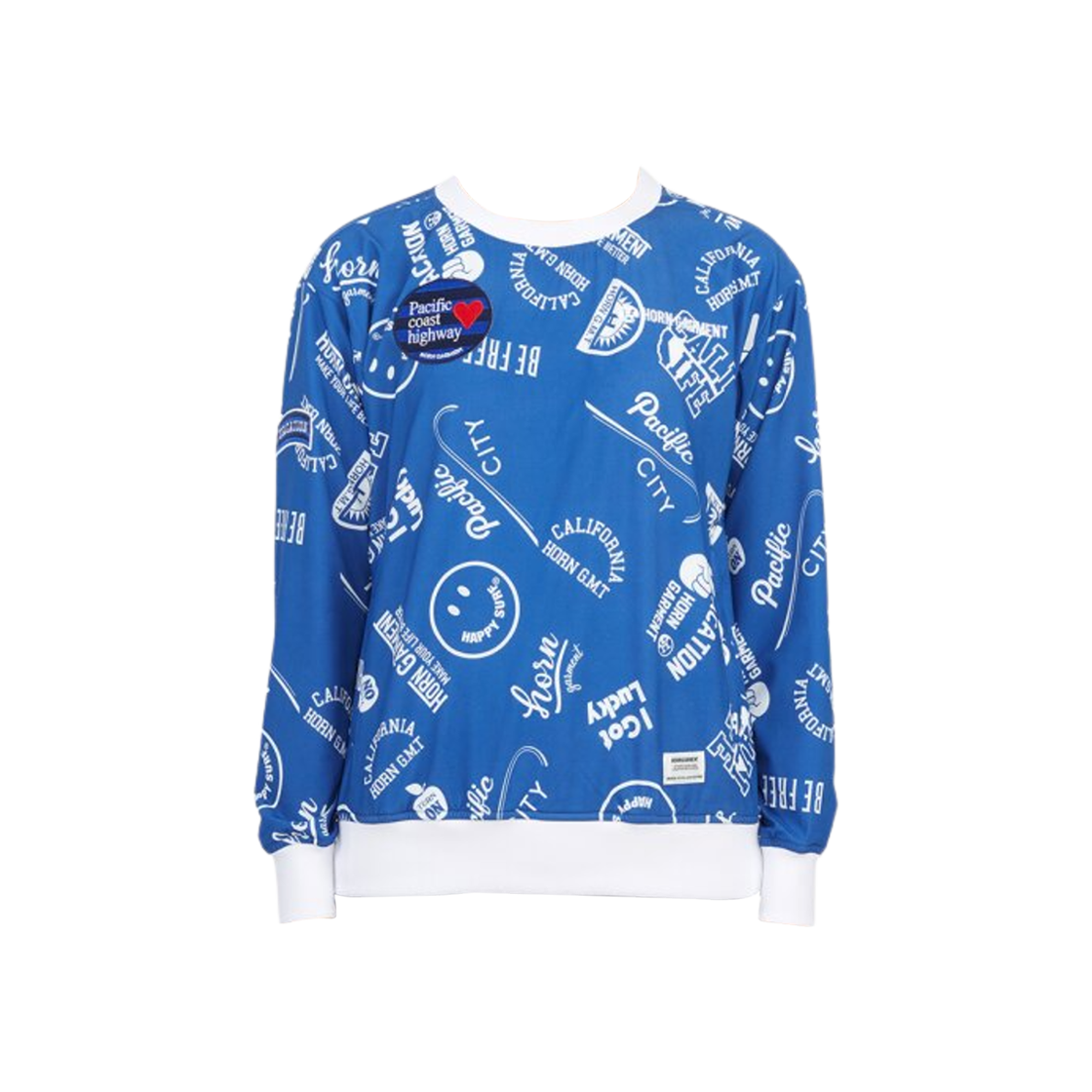 HCW-2A-AC15 (W) Horn Garment Golf Wear Sweatshirt Blue
