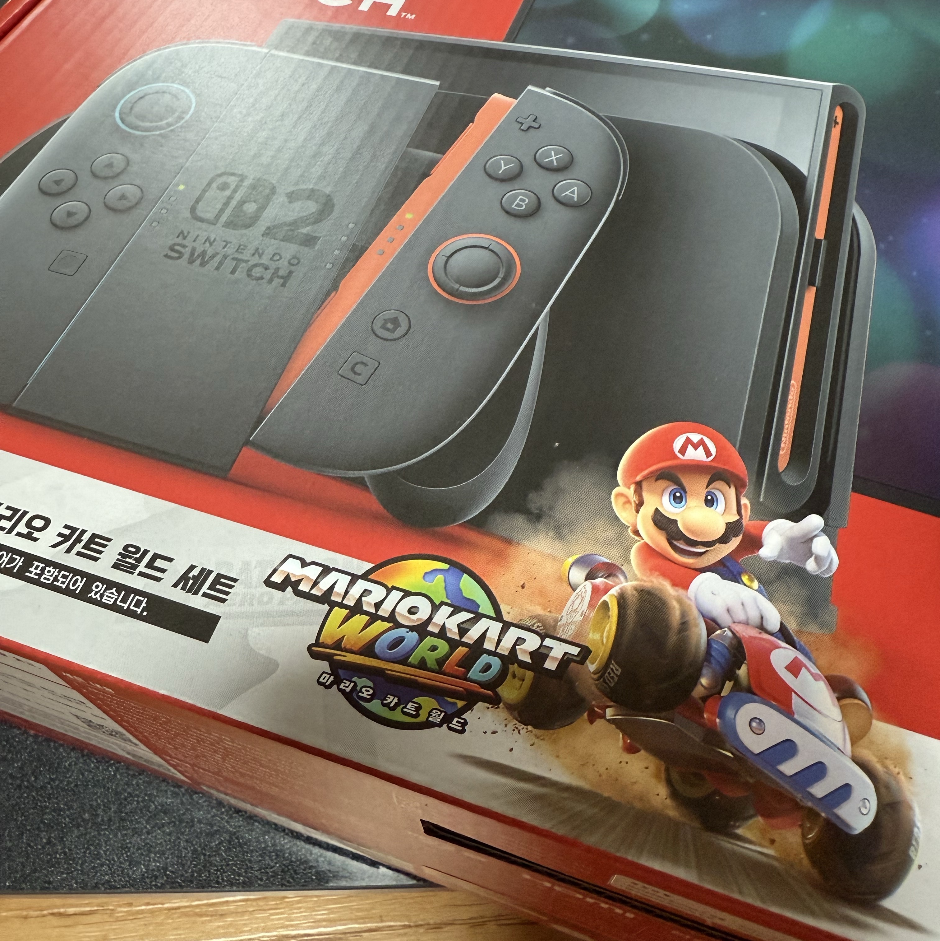 Nintendo Switch 2 Mario Kart World Set (With Software/Korean Ver.) 착용 스타일 - 1