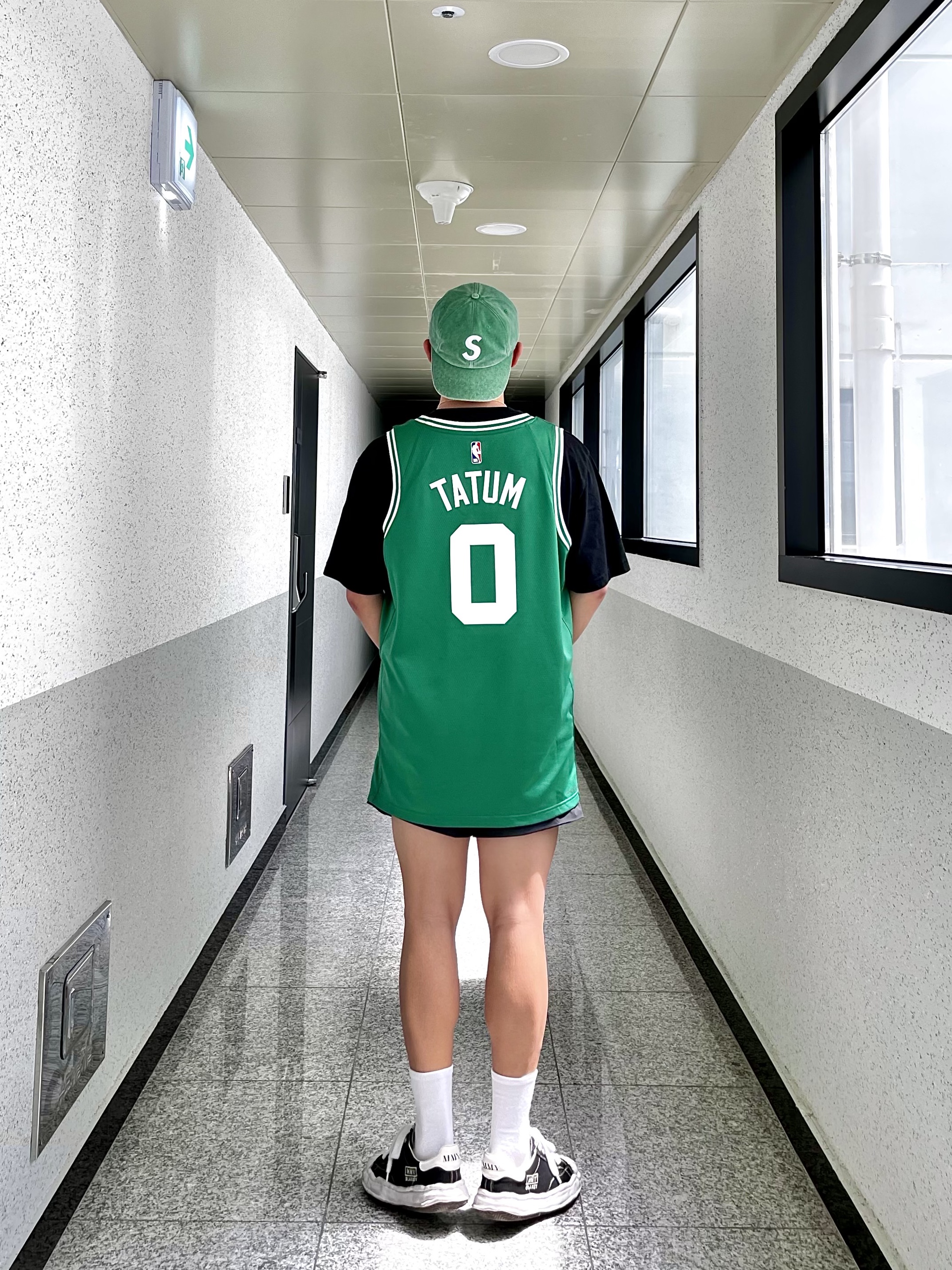 Supreme Pigment S Logo 6-Panel Green - 24FW, Nike Jayson Tatum Boston Celtics Icon Edition 2022/23 NBA Swingman Jersey Clover 착용 스타일