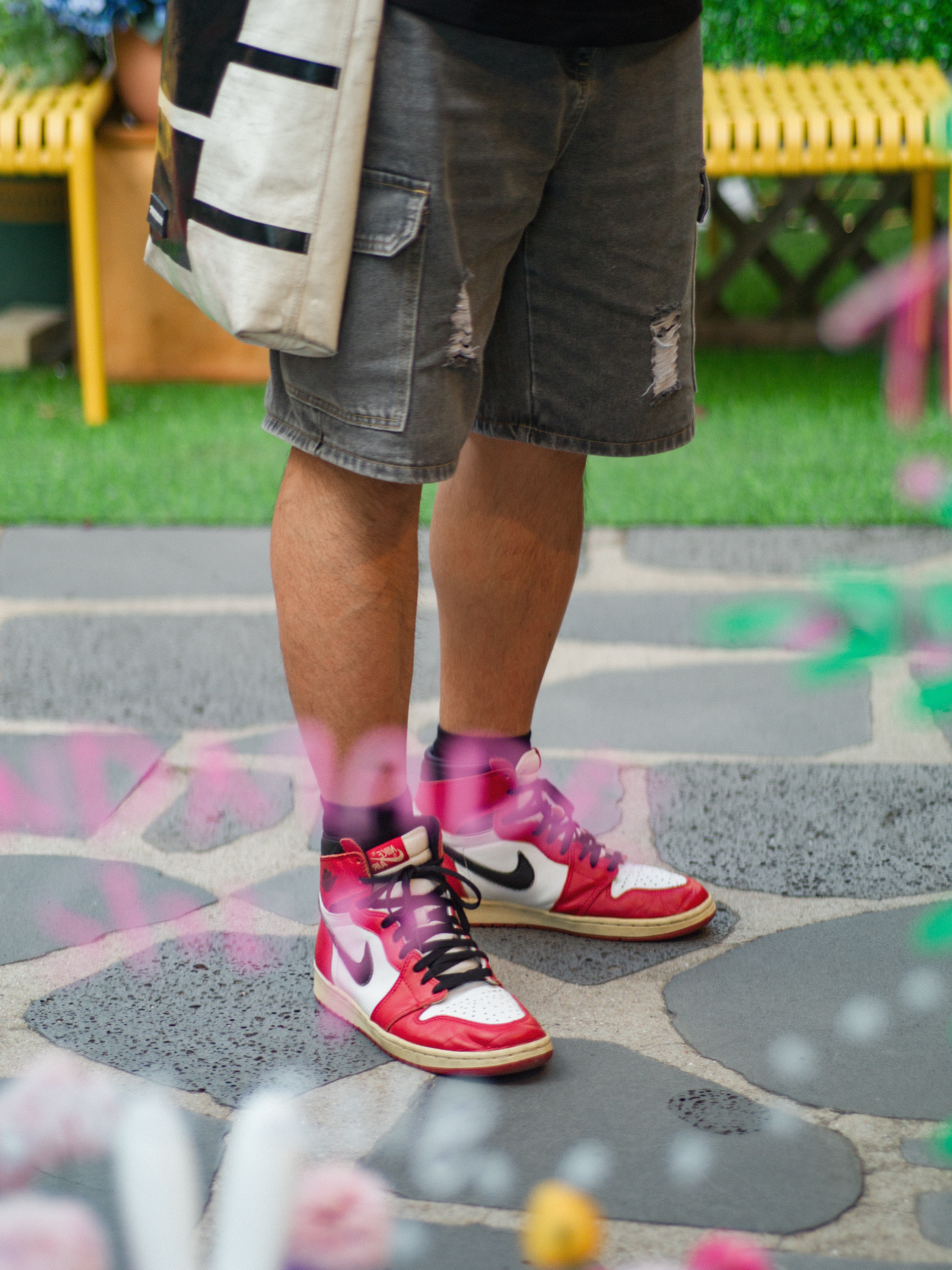 Jordan 1 Retro Chicago 1994 착용 스타일