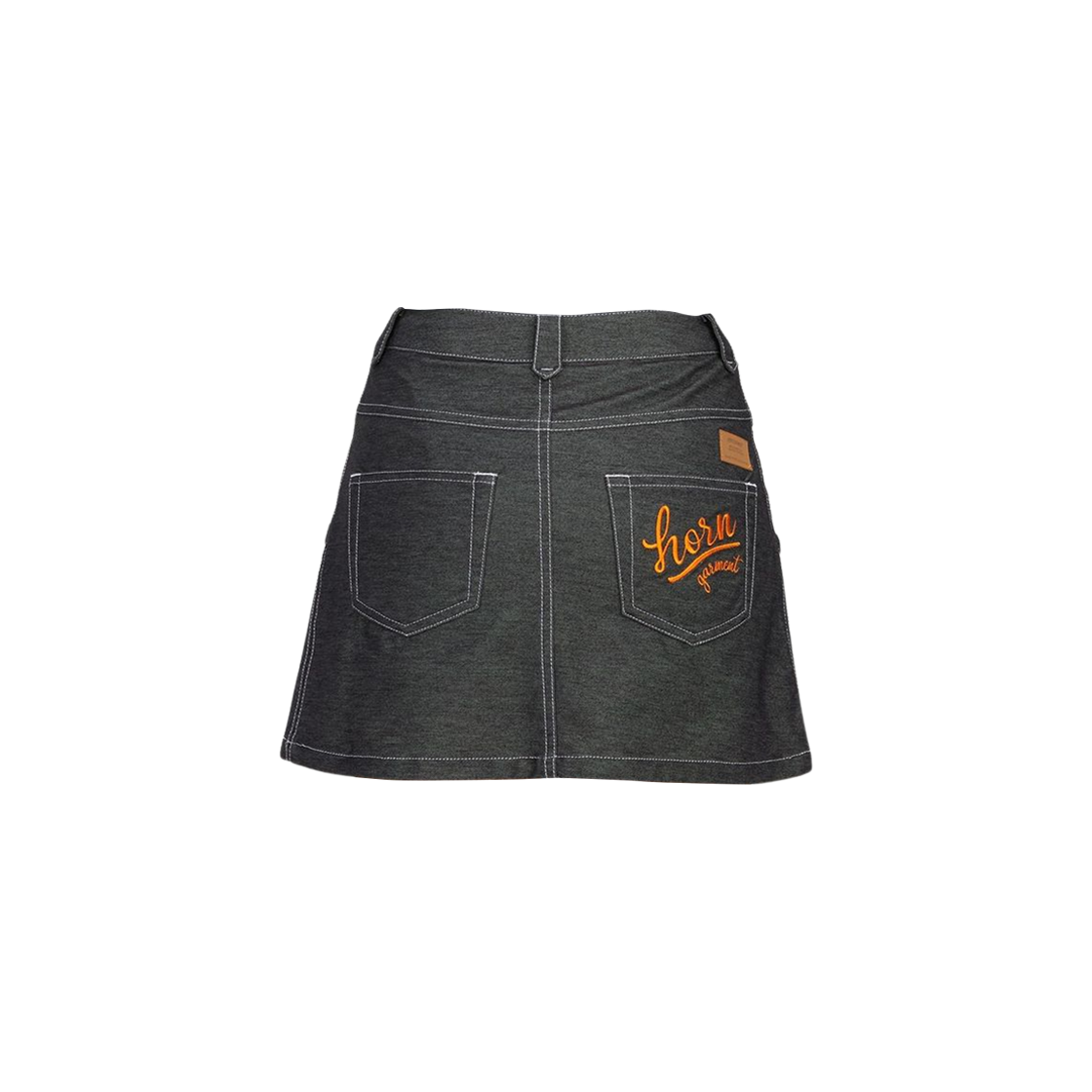 (W) 혼가먼트 골프 웨어 스커트 블랙((W) Horn Garment Golf Wear Skirt Black) - 2
