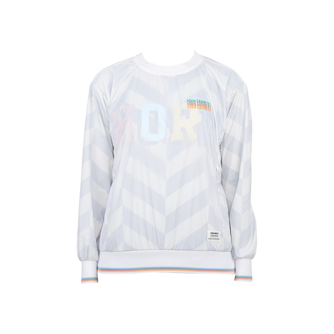 HCW-2A-AC01 (W) Horn Garment Vision Golf Wear Sweatshirt Grey