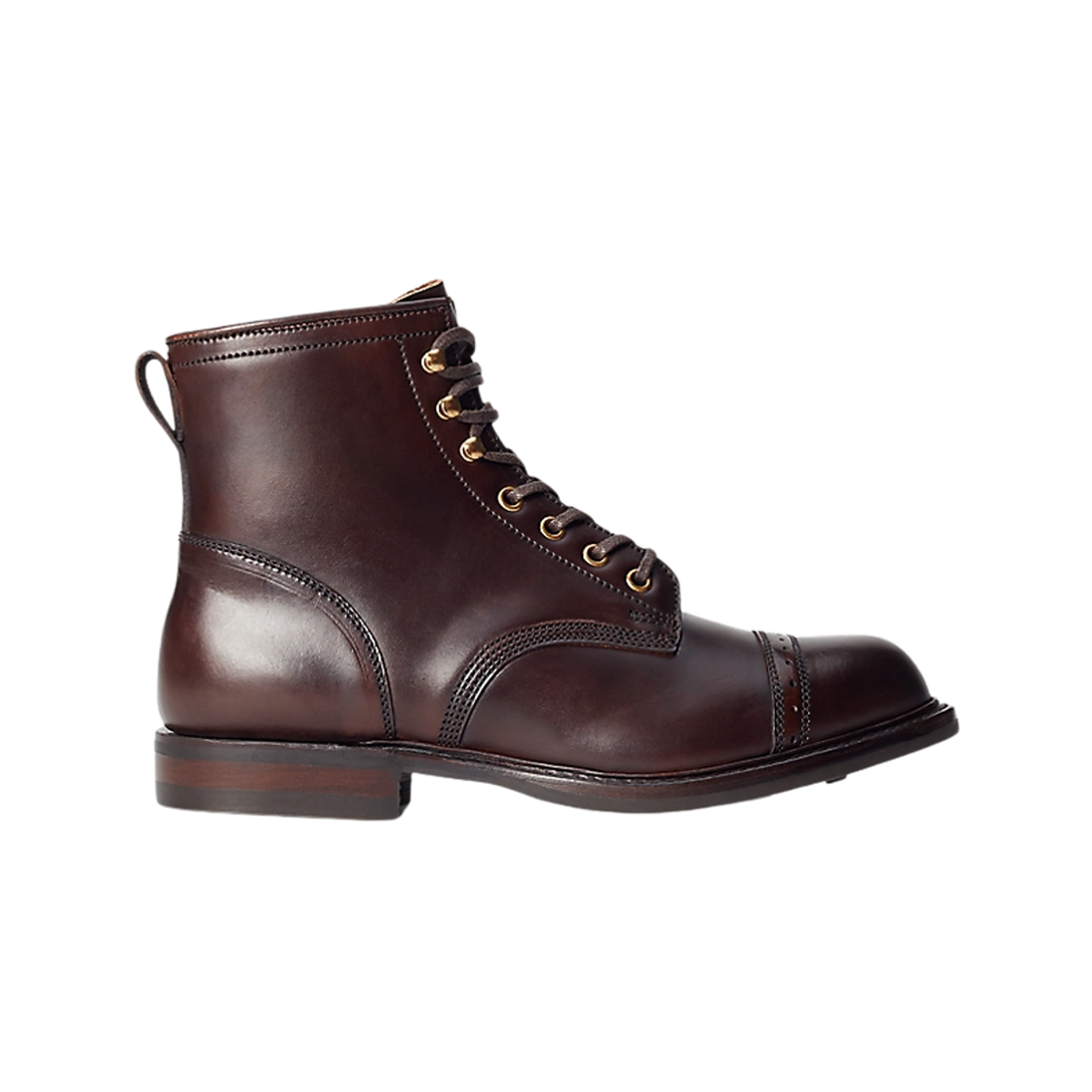 더블알엘 레더 부츠 브라운 - D(Double RL Leather Boots Brown - D)