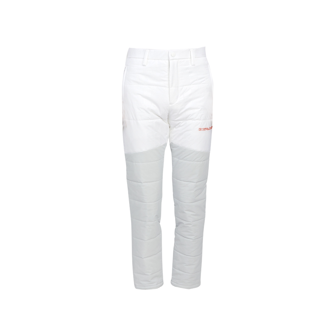 혼가먼트 골프 웨어 다이얼로그 하이브리드 패딩 팬츠 화이트(Horn Garment Golf Wear Dialogue Hybrid Padding Pants White)
