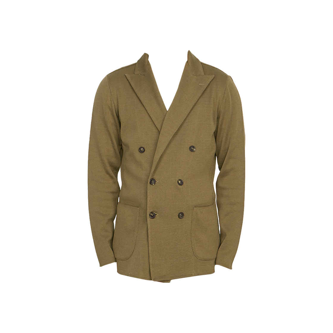 라르디니 더블 브레스트 가디건 자켓 브라운(Lardini Double Breasted Cardigan Jacket Brown)