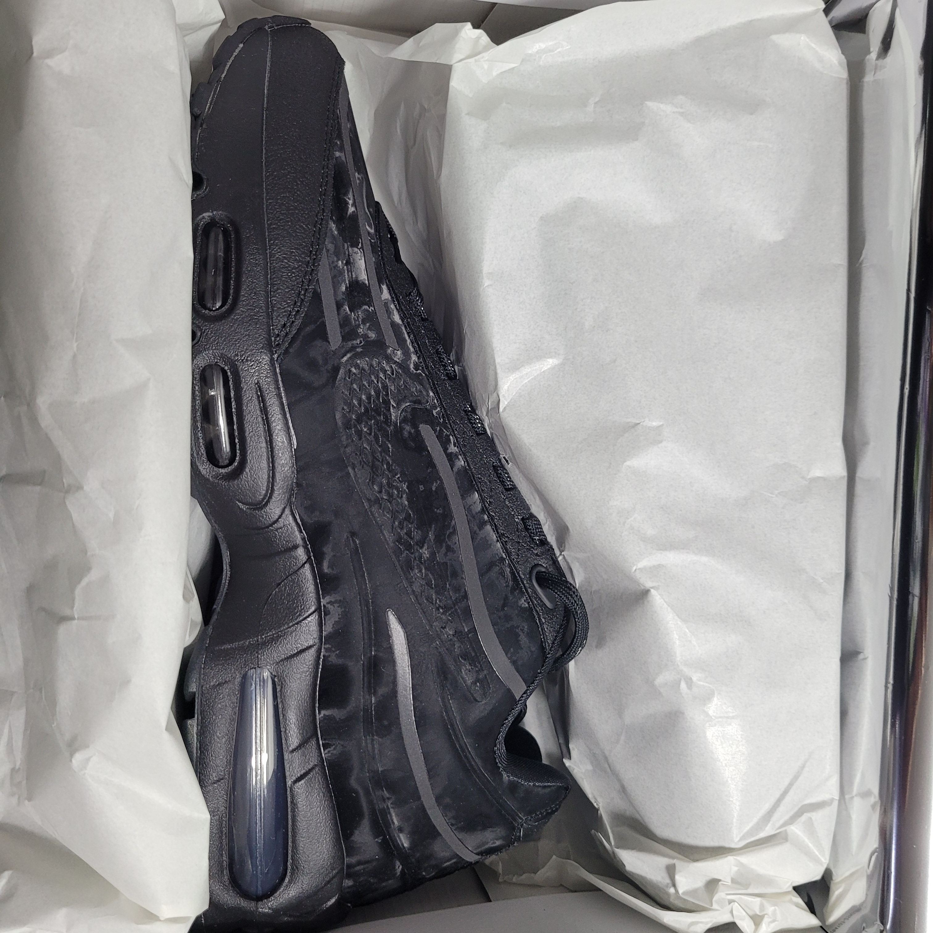 Nike x Worksout Air Max 95 Black Anthracite 착용 스타일 - 5