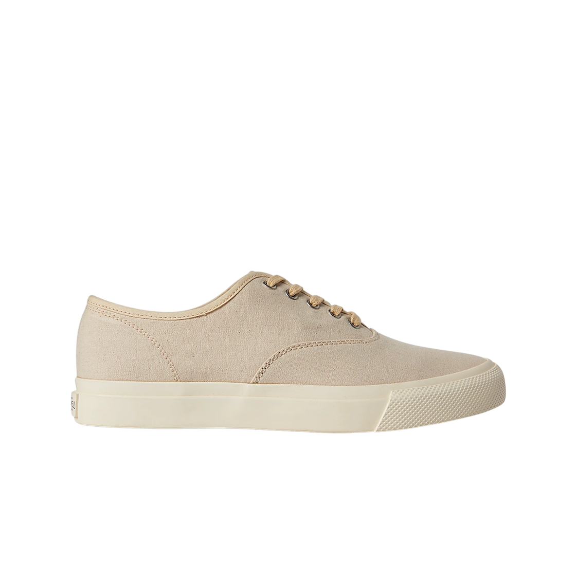 - Double RL Canvas Sneakers Greige - D