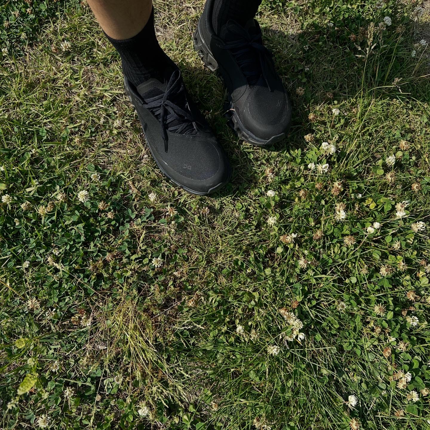 On Running x Post Archive Faction (Paf) Cloudmonster 2 Black Magnet, On Running x Post Archive Faction (PAF) Breaker Black 착용 스타일 - 3