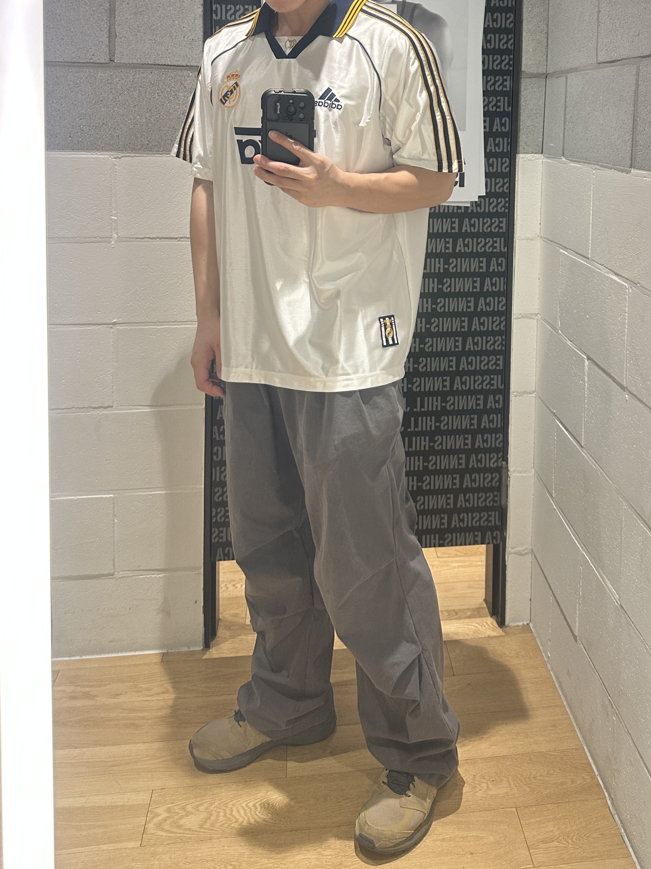 Adidas Real Madrid 99/00 Home Jersey White - KR Sizing (Non Marking Ver.), Asics Gel-Terrain Desert Camp 착용 스타일