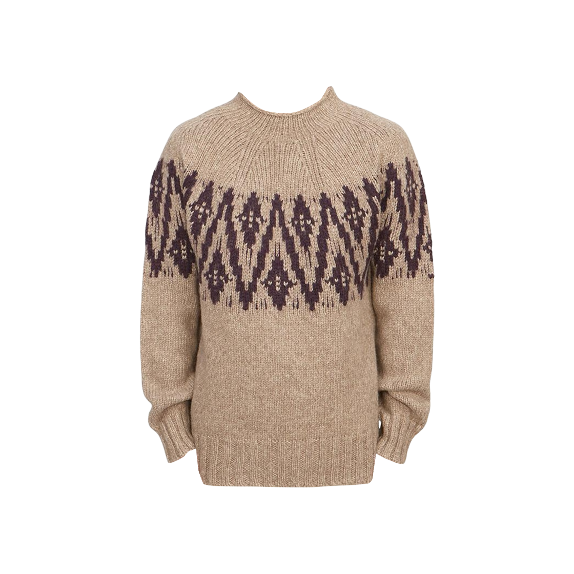 라르디니 크루넥 스웨터 베이지(Lardini Crewneck Sweater Beige)