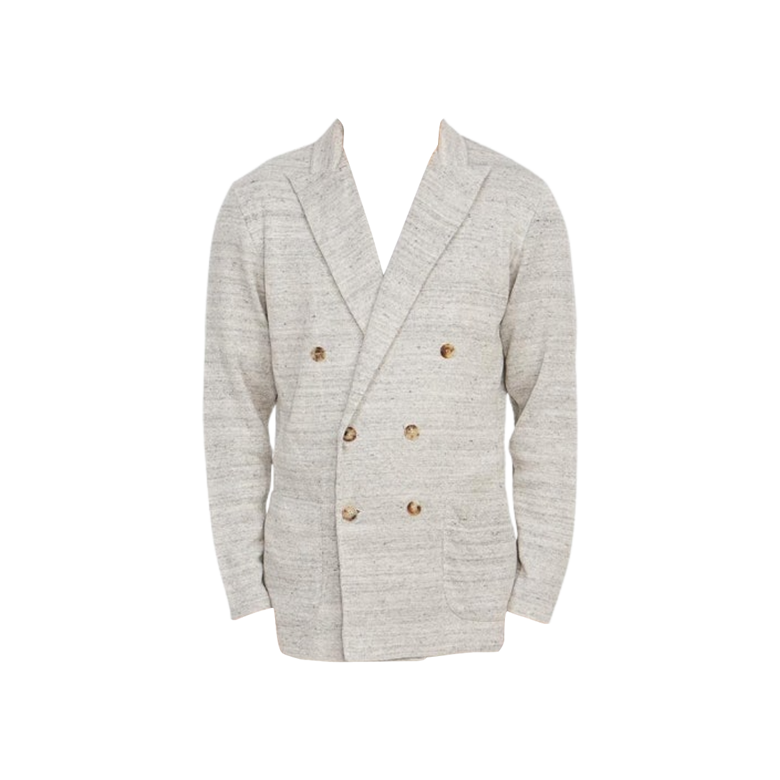 라르디니 더블 브레스트 가디건 자켓 그레이(Lardini Double Breasted Cardigan Jacket Grey)