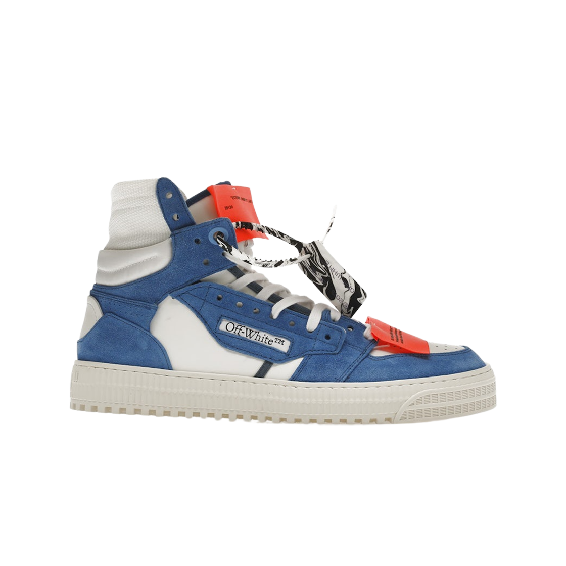 오프화이트 오프 코트 3.0 하이 화이트 블루(Off-White Off Court 3.0 High White Blue)