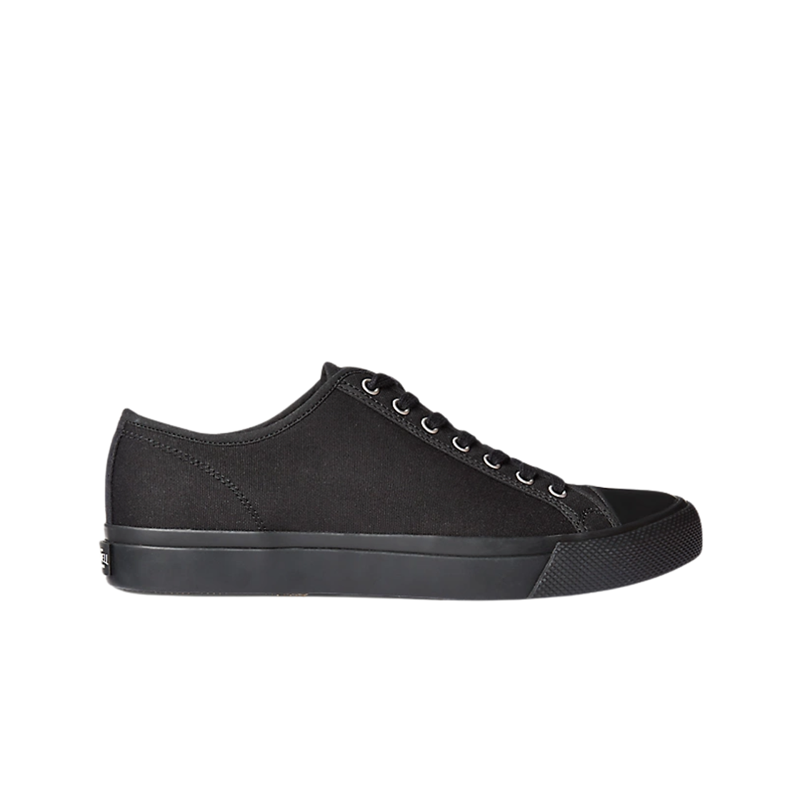 - Double RL Canvas Sneakers Black - D