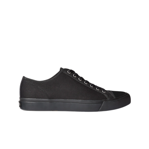 Double RL Canvas Sneakers Black - D