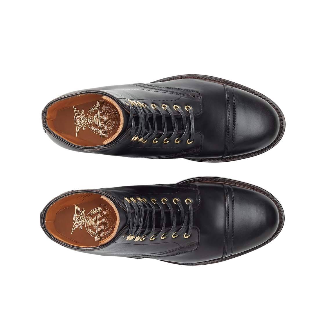 더블알엘 레더 부츠 블랙 - D(Double RL Leather Boots Black - D) - 2