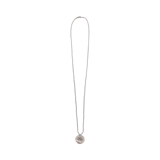 Double RL Sterling Silver Necklace Silver