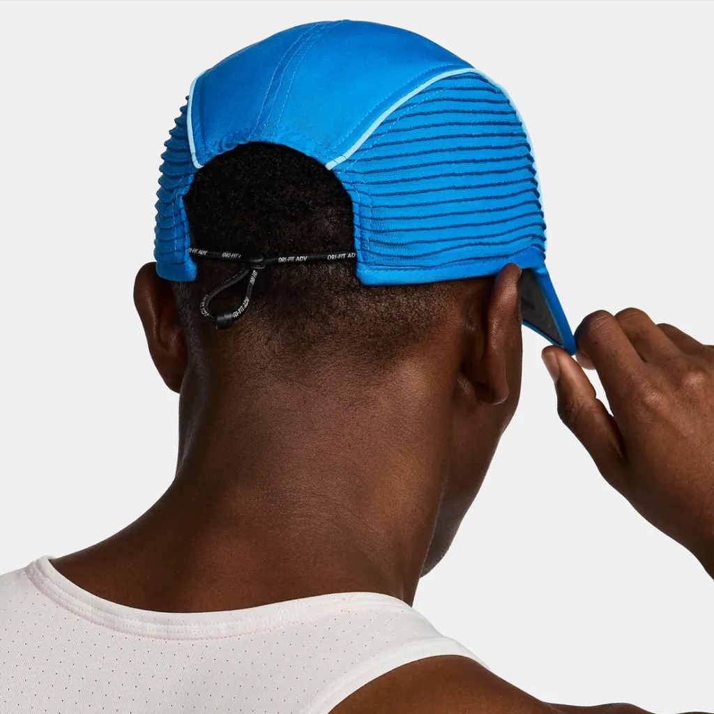 Nike Dri-Fit ADV Fly Unstructured AeroBill AeroAdapt Cap Photo Blue Anthracite 착용 스타일