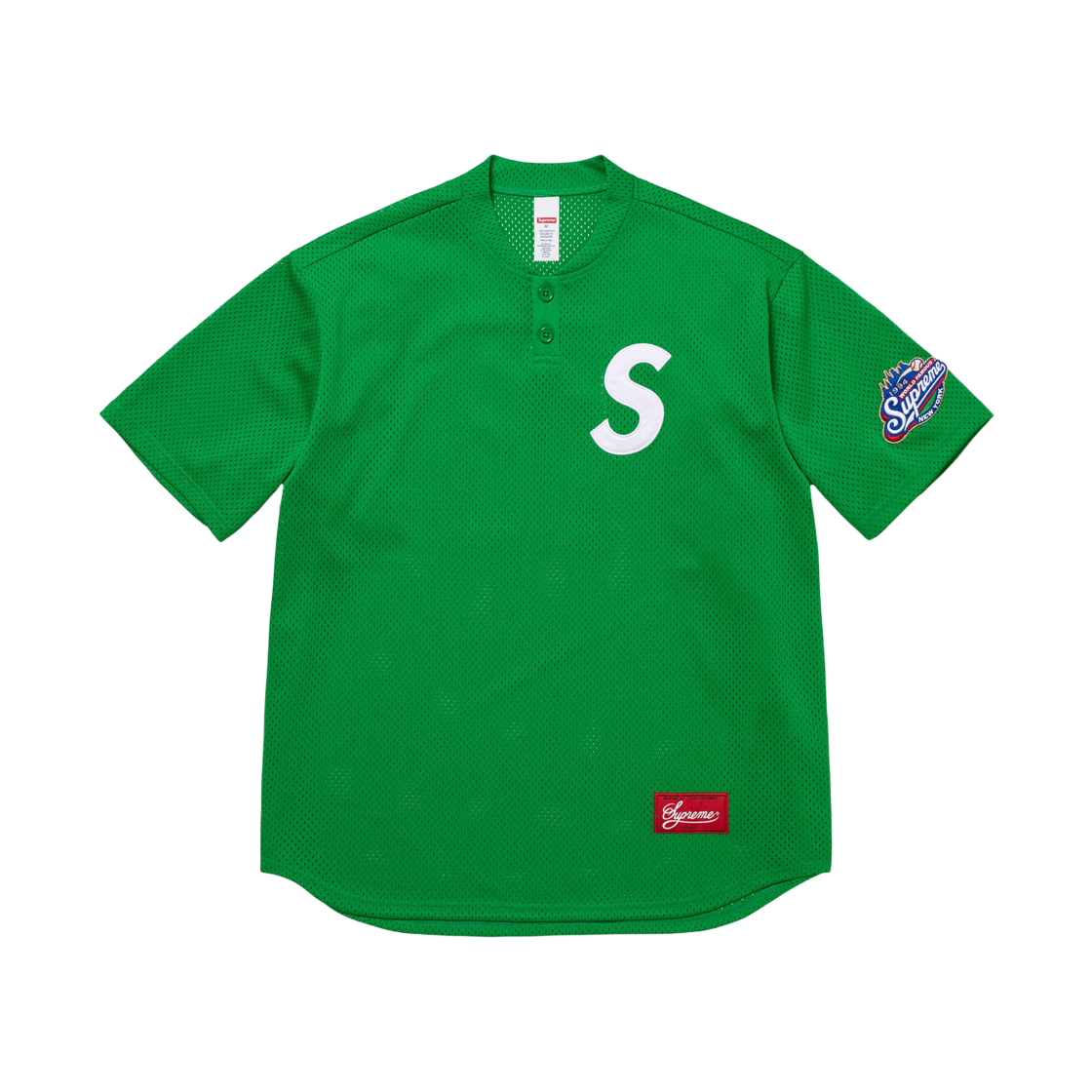 슈프림 S 로고 베이스볼 헨리 블랙 - 24FW | Supreme | KREAM