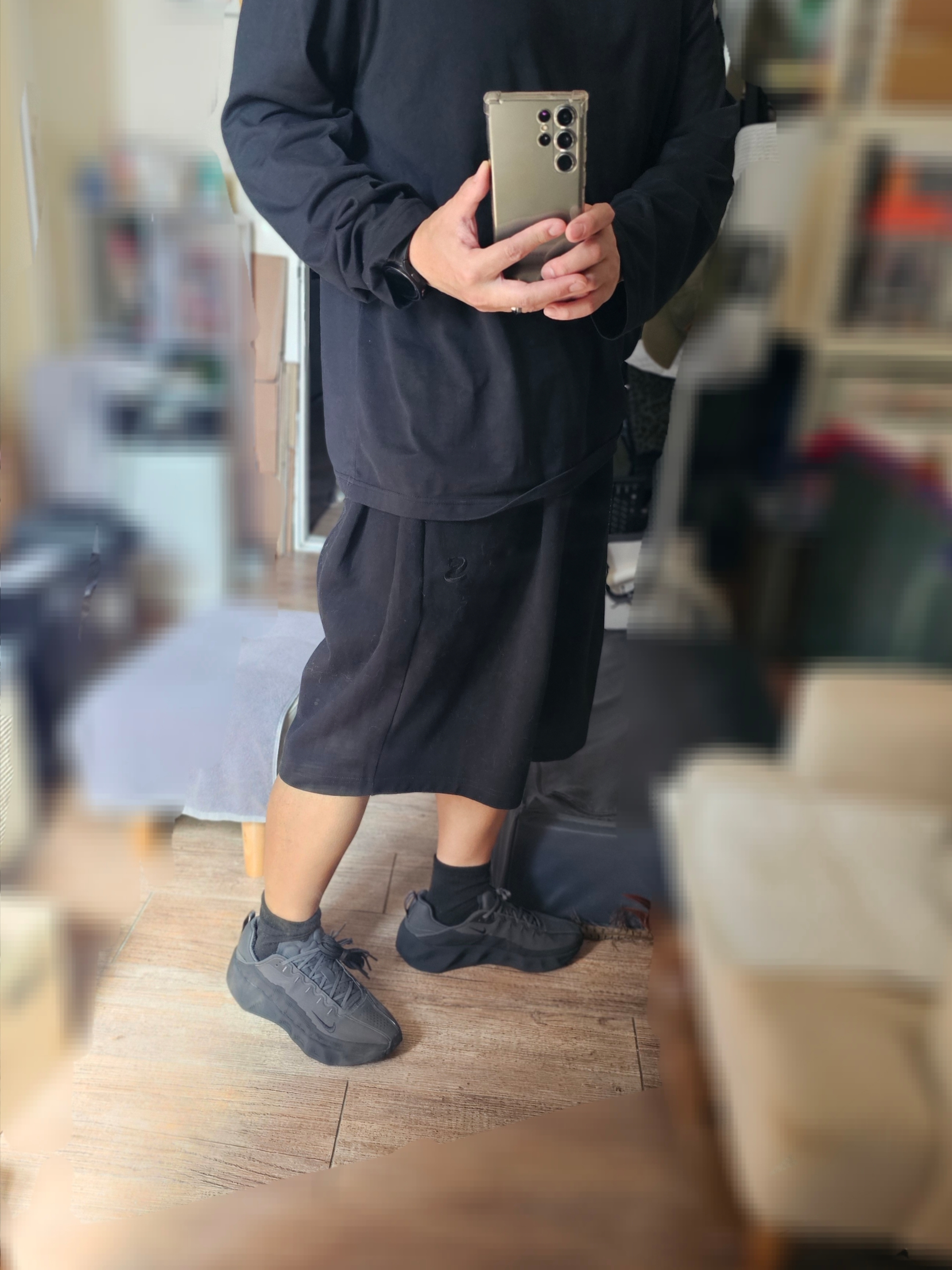 Nike x Hyein Seo Ava Rover Black 착용 스타일 - 6