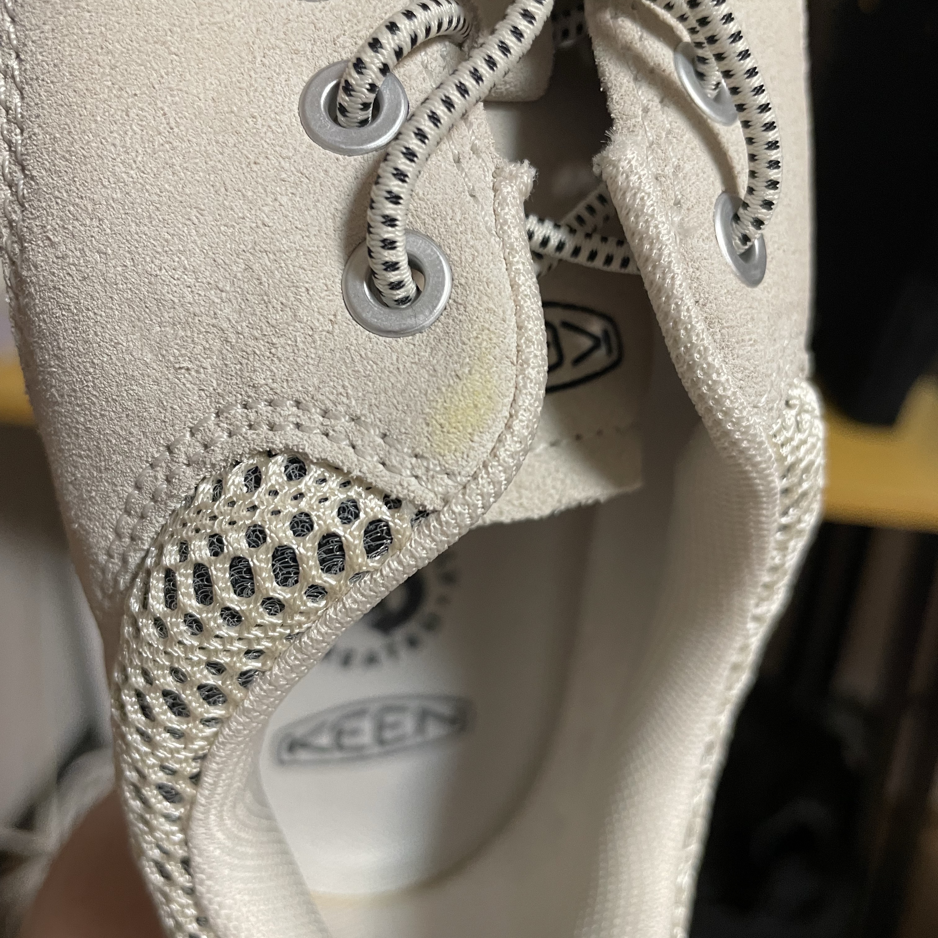 (W) Keen Jasper Rocks SP Sneaker Birch Black 착용 스타일 - 2